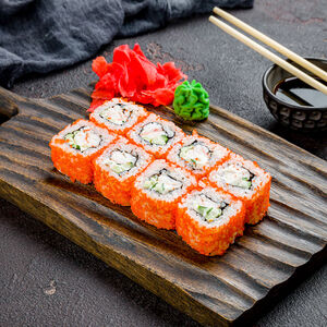 Ролл Калифорния с креветкой