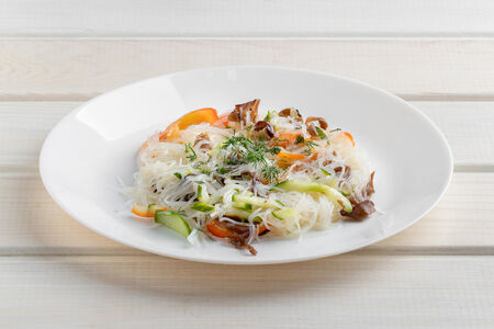 Салат Овощной с фунчозой