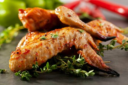 Шашлык из куриных крылышек