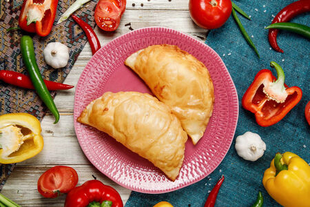 Чебурек с бараниной