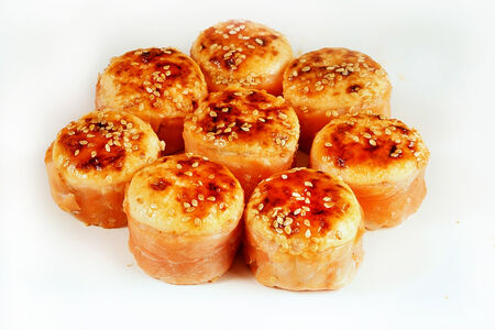 Запеченный ролл Филадельфия