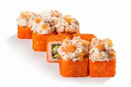 Ролл Запеченный с лососем