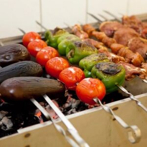 Овощи на мангале