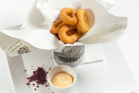 Кальмар жареный