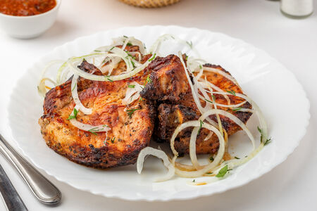 Шашлык из свиных ребер