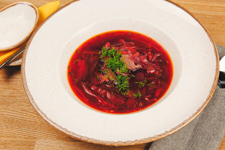 Борщ домашний