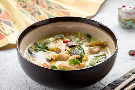 Суп Грин карри чикен