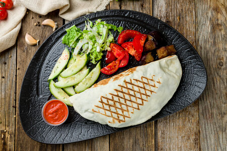 Шаурма Шава вегетариано