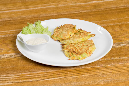 Оладьи из кабачков