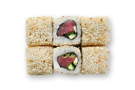 Острый ролл с тунцом