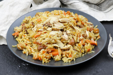 Плов Праздничный по-ташкентски с курицей
