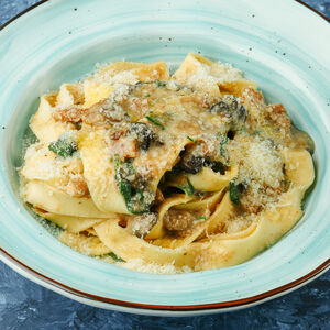 Паста с грибами