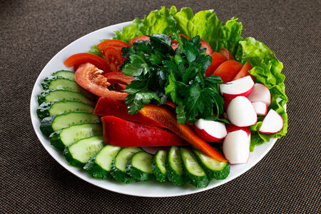 Овощная тарелка