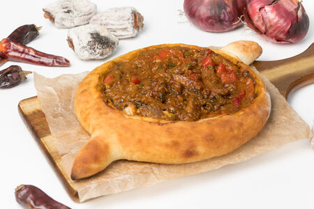 Хачапури по-аджарски с чашашули