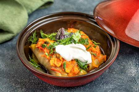 Голубцы из молодой капусты с телятиной