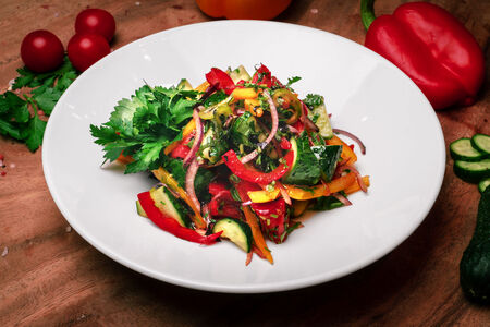 Салат Овощной по-домашнему