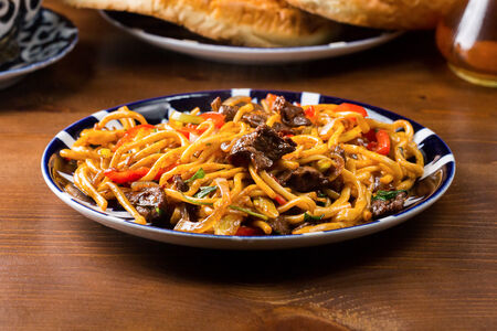 Жареный Лагман