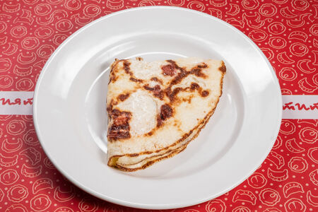 Омлет с томатом