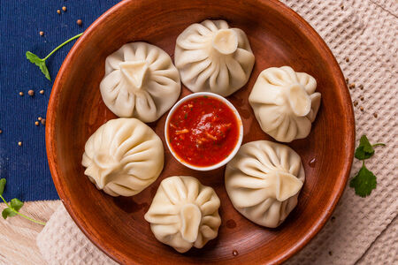 Хинкали с бараниной