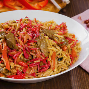 Плов с индейкой