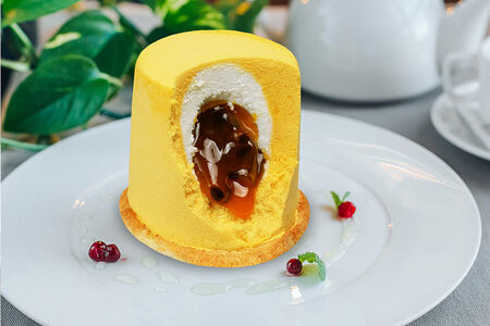 Пирожное Манго-Маракуйя