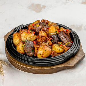 Жареха с картошкой