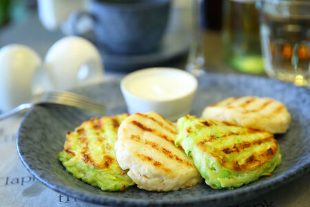 Котлеты куриные с гарниром