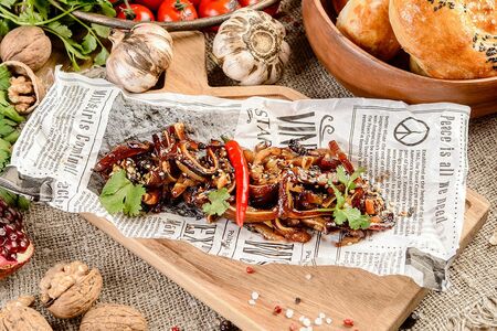 Жареные свиные уши