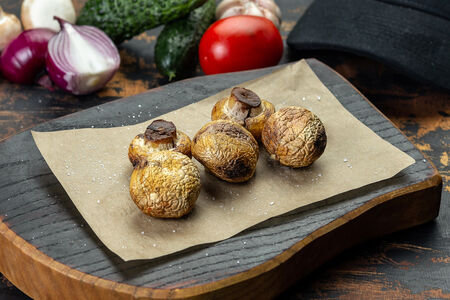 Шашлык из шампиньонов