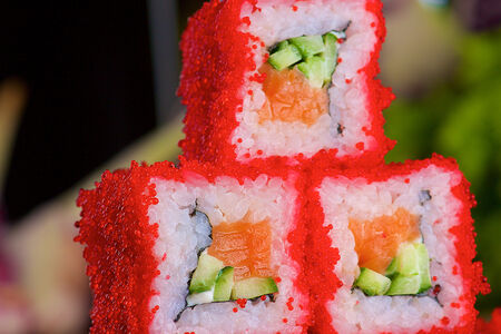 Калифорния с лососем