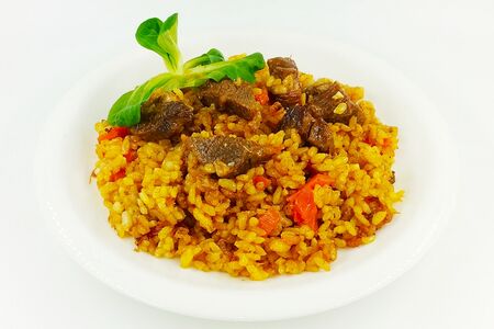 Плов из говядины