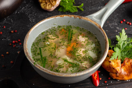 Уха из осетрины