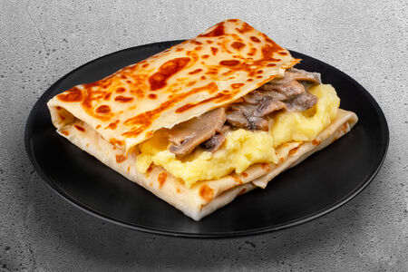 Блин Картошечка с грибами