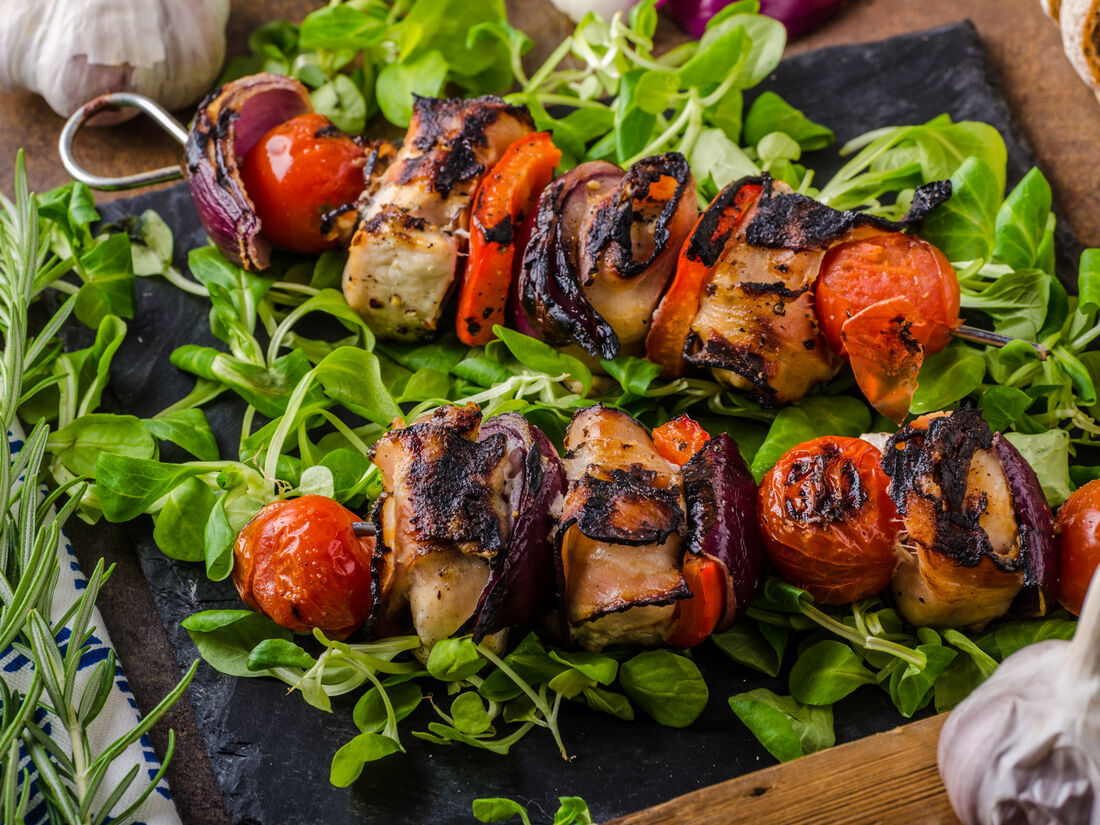 На огонь ёк