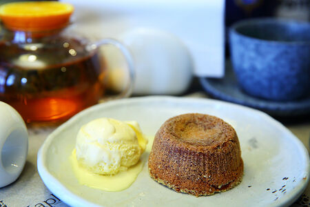 Шоколадный флан