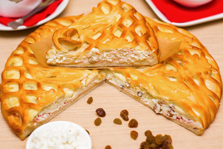 Ватрушка с творогом