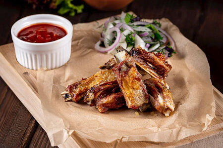 Шашлык из ребрышек барашка