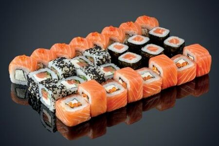 Сет с лососем