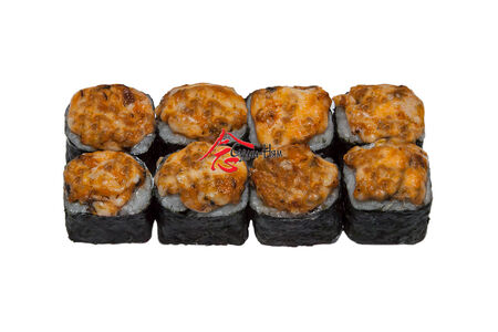 Запеченный с мидиями