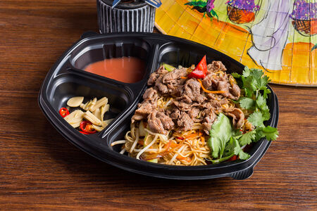 Ми том сао с говядиной