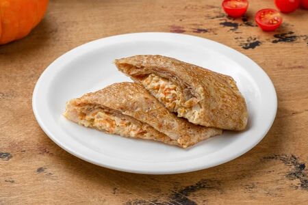 Блин с курицей