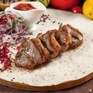 Шашлык из баранины (почечная часть)