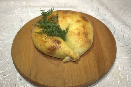 Блит с сыром и зеленью