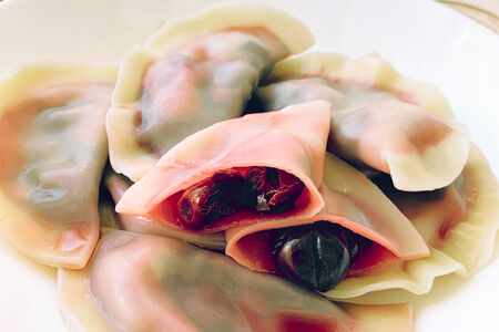 Вареники с вишней (шоковая заморозка)