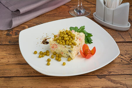 Салат Оливье по-домашнему