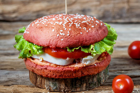 Вегетарианский Чили-Бургер