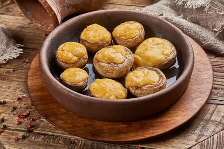 Грибы с сыром