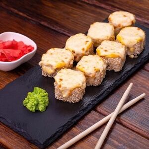 Ролл Запеченный Сырный цыпленок