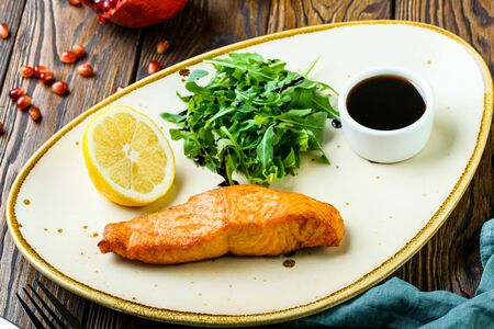 Лосось на гриле