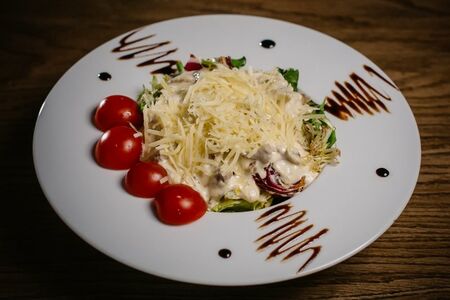 Салат Теплый с телятиной